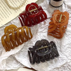 Elegant Multi-Layer Hair Claw – Distinctive Design for Refined Women