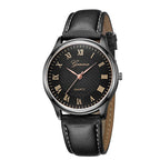 Geneva Men’s Classic Business Watch – Refined Elegance in Leather