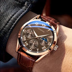Elegant Men's Quartz Watch | Versatile Business and Casual Design