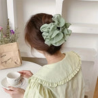 Elegant Layered Mesh Floral Hair Clip – Timeless Sophistication