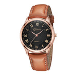 Geneva Men’s Classic Business Watch – Refined Elegance in Leather